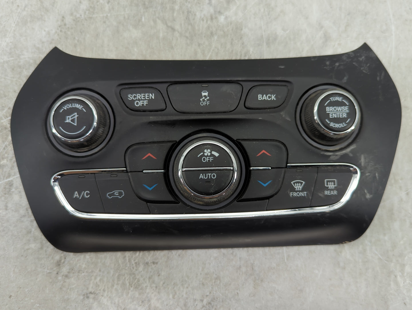 2015-2018 Jeep Cherokee Climate Control Module Temperature AC/Heater Replacement P/N:68293525AA Fits Fits 2015 2016 2017 201