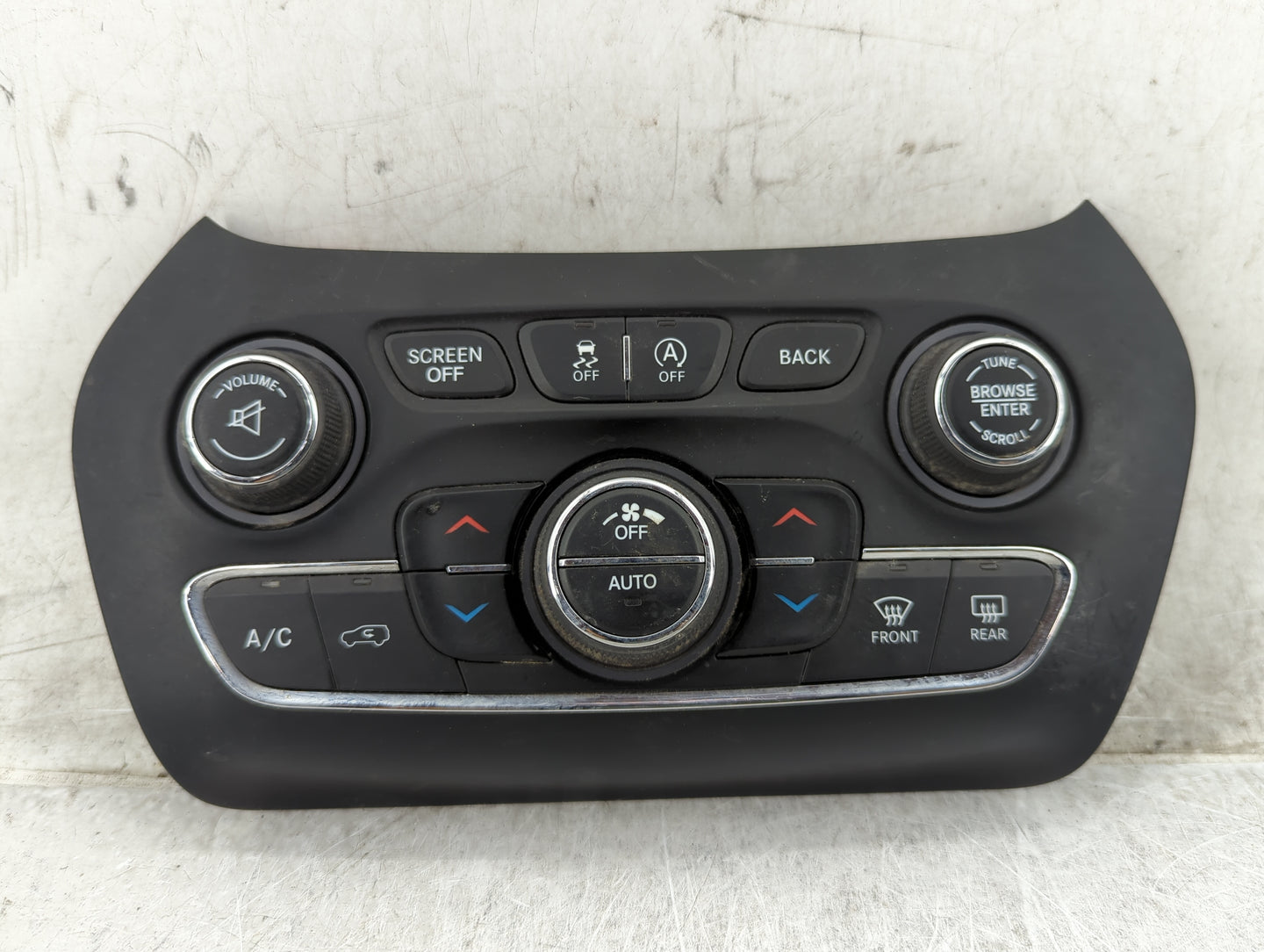 2015-2018 Jeep Cherokee Climate Control Module Temperature AC/Heater Replacement P/N:68293527AA Fits Fits 2015 2016 2017 201