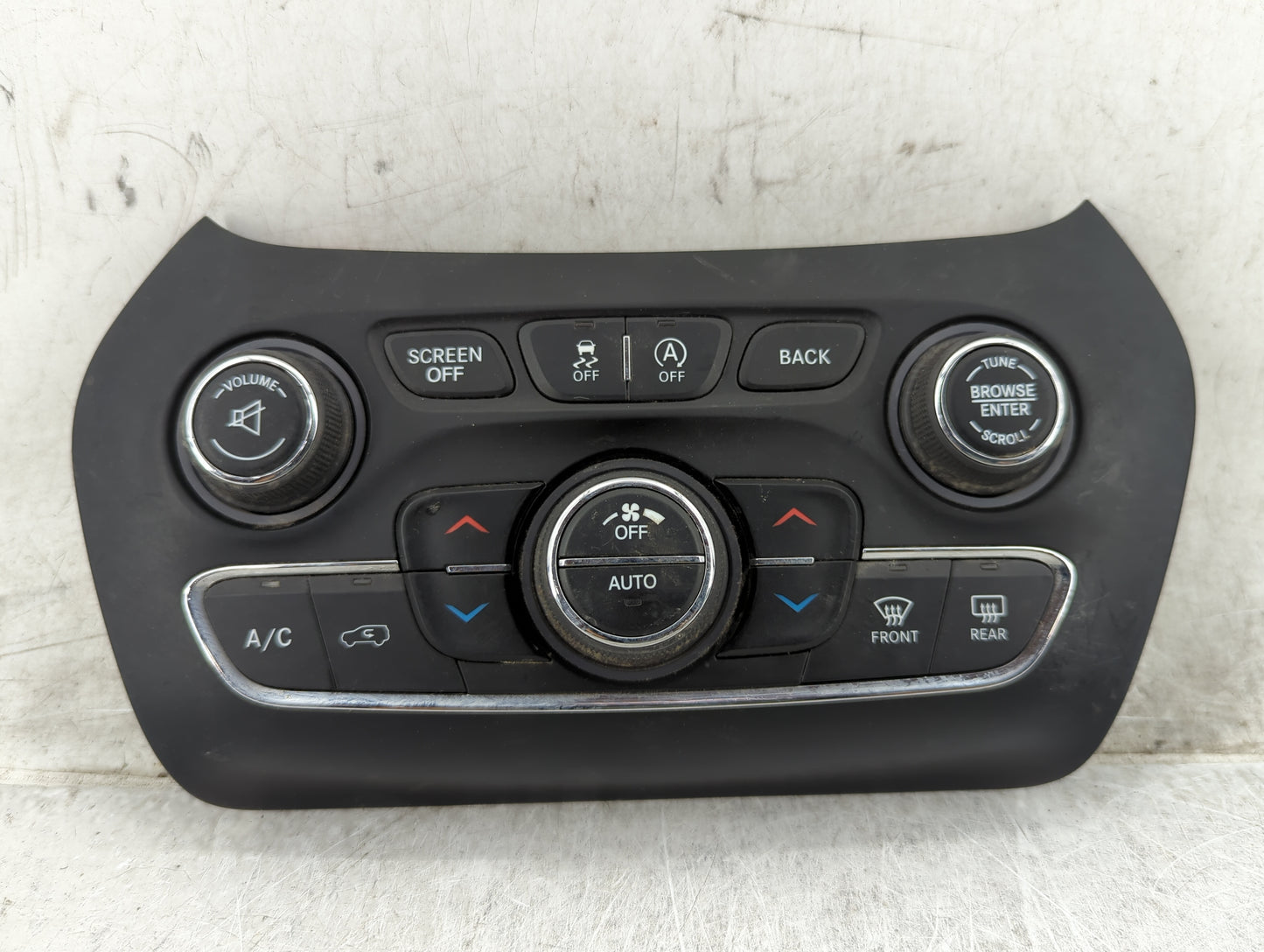 2015-2018 Jeep Cherokee Climate Control Module Temperature AC/Heater Replacement P/N:68293527AA Fits Fits 2015 2016 2017 201