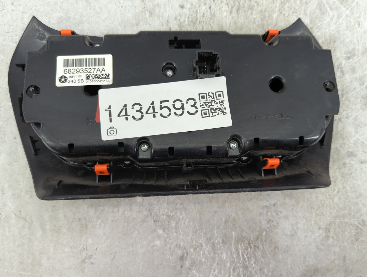 2015-2018 Jeep Cherokee Climate Control Module Temperature AC/Heater Replacement P/N:68293527AA Fits Fits 2015 2016 2017 201