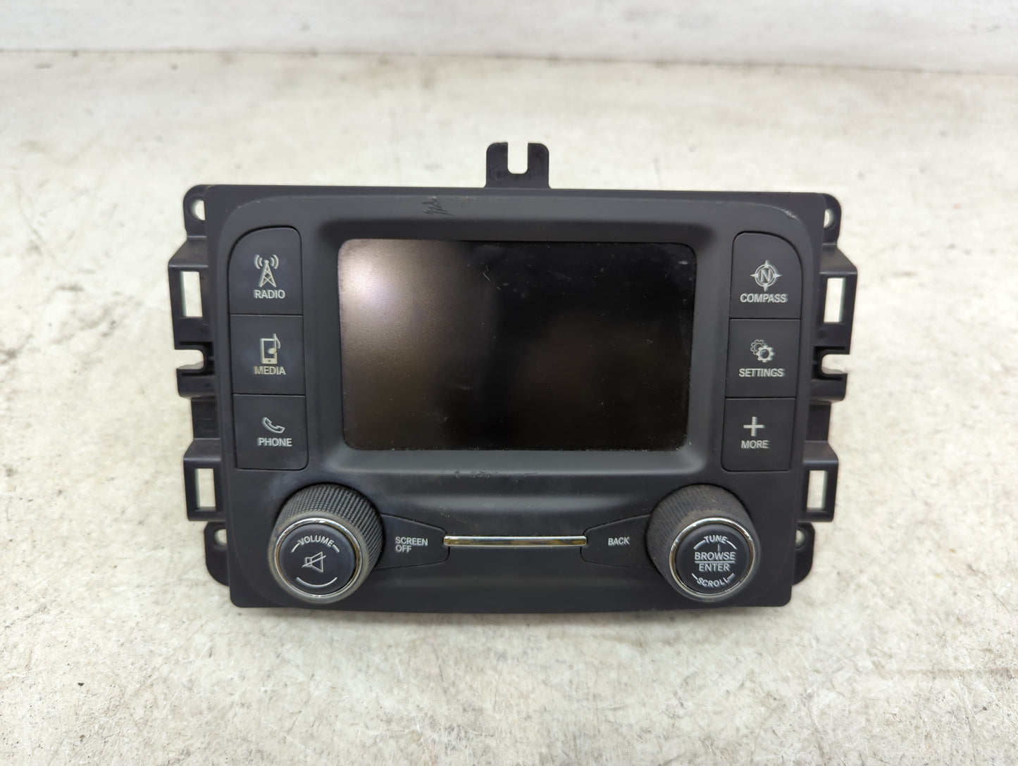 2016 Jeep Cherokee Radio AM FM Cd Player Receiver Replacement P/N:P68271748AD VP2 Fits OEM Used Auto Parts - Oemusedautopart