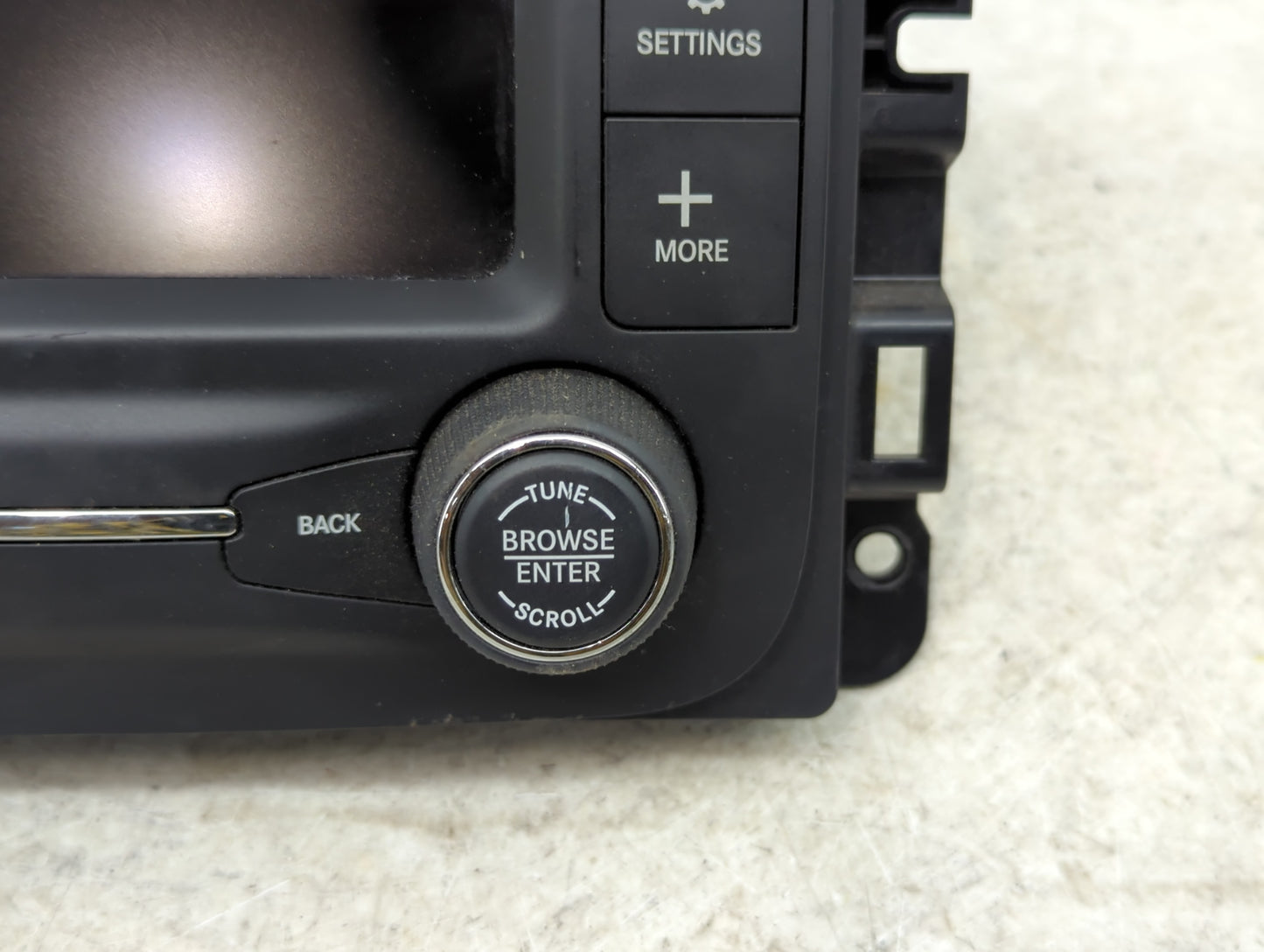 2016 Jeep Cherokee Radio AM FM Cd Player Receiver Replacement P/N:P68271748AD VP2 Fits OEM Used Auto Parts - Oemusedautopart
