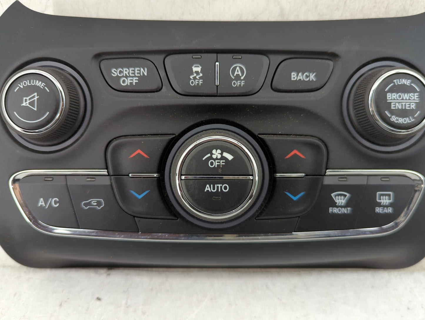 2015-2018 Jeep Cherokee Climate Control Module Temperature AC/Heater Replacement P/N:68249522AA Fits Fits 2015 2016 2017 201