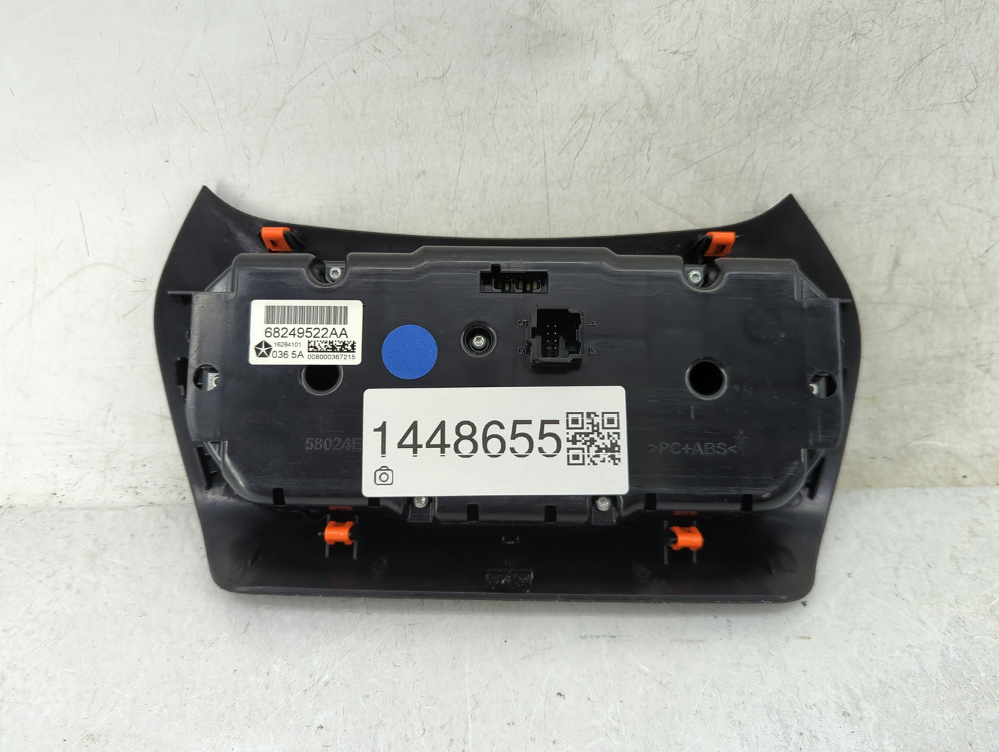 2015-2018 Jeep Cherokee Climate Control Module Temperature AC/Heater Replacement P/N:68249522AA Fits Fits 2015 2016 2017 201