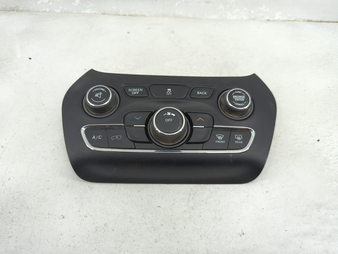 2015-2018 Jeep Cherokee Climate Control Module Temperature AC/Heater Replacement P/N:68249516AB Fits Fits 2015 2016 2017 201