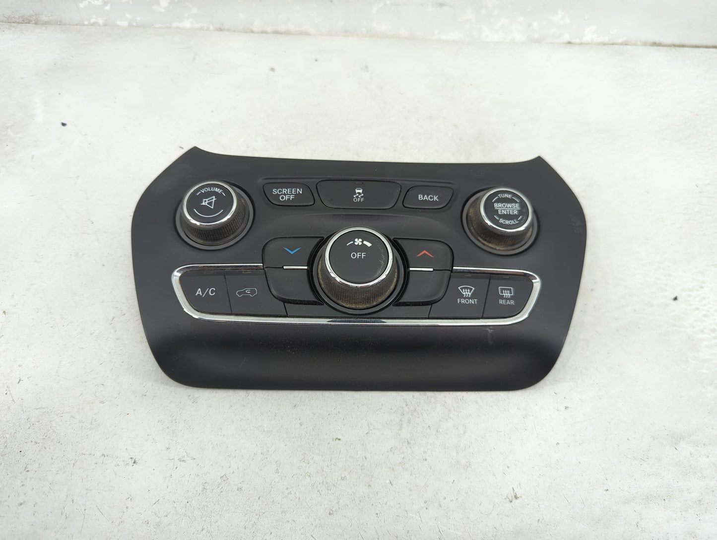 2015-2018 Jeep Cherokee Climate Control Module Temperature AC/Heater Replacement P/N:68249516AB Fits Fits 2015 2016 2017 201