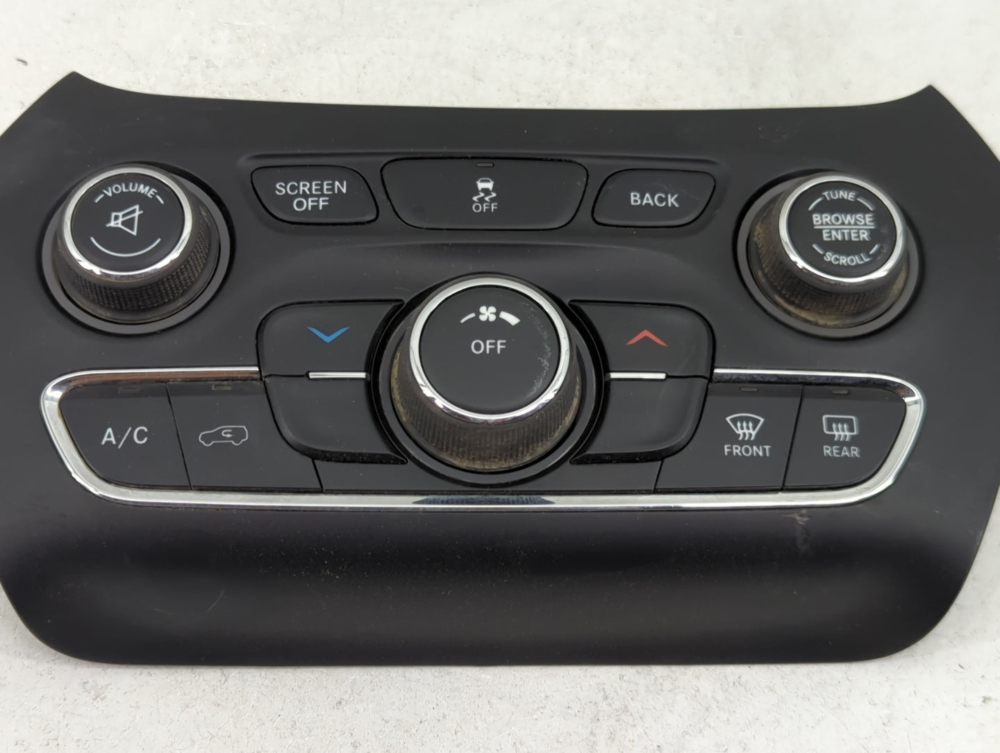 2015-2018 Jeep Cherokee Climate Control Module Temperature AC/Heater Replacement P/N:68249516AB Fits Fits 2015 2016 2017 201