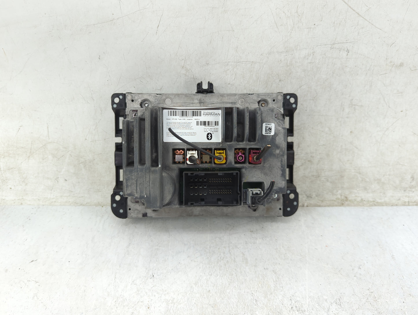 2016 Jeep Cherokee Radio AM FM Cd Player Receiver Replacement P/N:68249986AG T00BE029672330, QNG-BE2801, 6434C-BE2801 Fits O