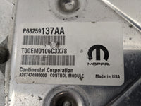 2016-2017 Jeep Cherokee PCM Engine Control Computer ECU ECM PCU OEM P/N:P68259137AA T00EM0106C3X78 Fits Fits 2016 2017 OEM U