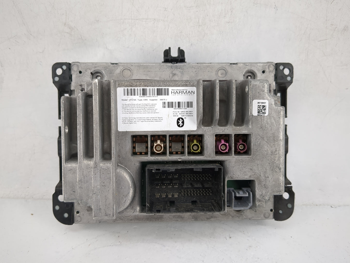 2016 Jeep Cherokee Information Display Screen 1479366 - Oemusedautoparts1.com