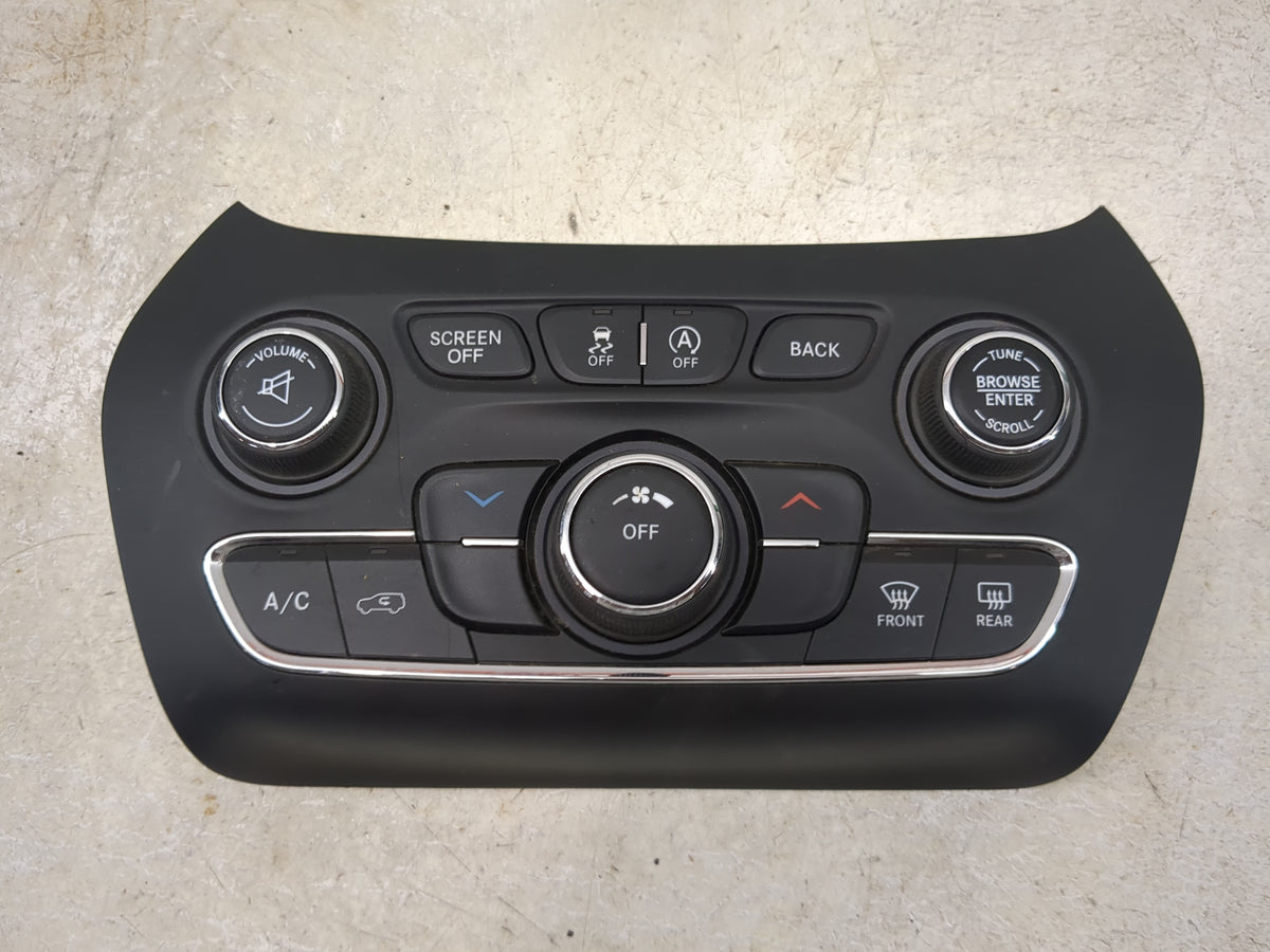 2015-2018 Jeep Cherokee Climate Control Module Temperature AC/Heater Replacement P/N:68249518AB Fits Fits 2015 2016 2017 201
