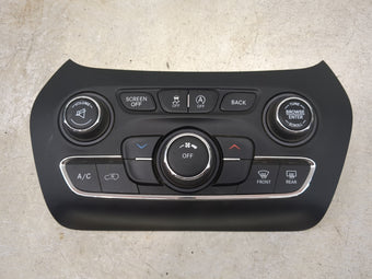 compare product 2015-2018 Jeep Cherokee Climate Control Module Temperature AC/Heater Replacement P/N:68249518AB Fits Fits 2015 2016 2017 2018 OEM Used Auto Parts