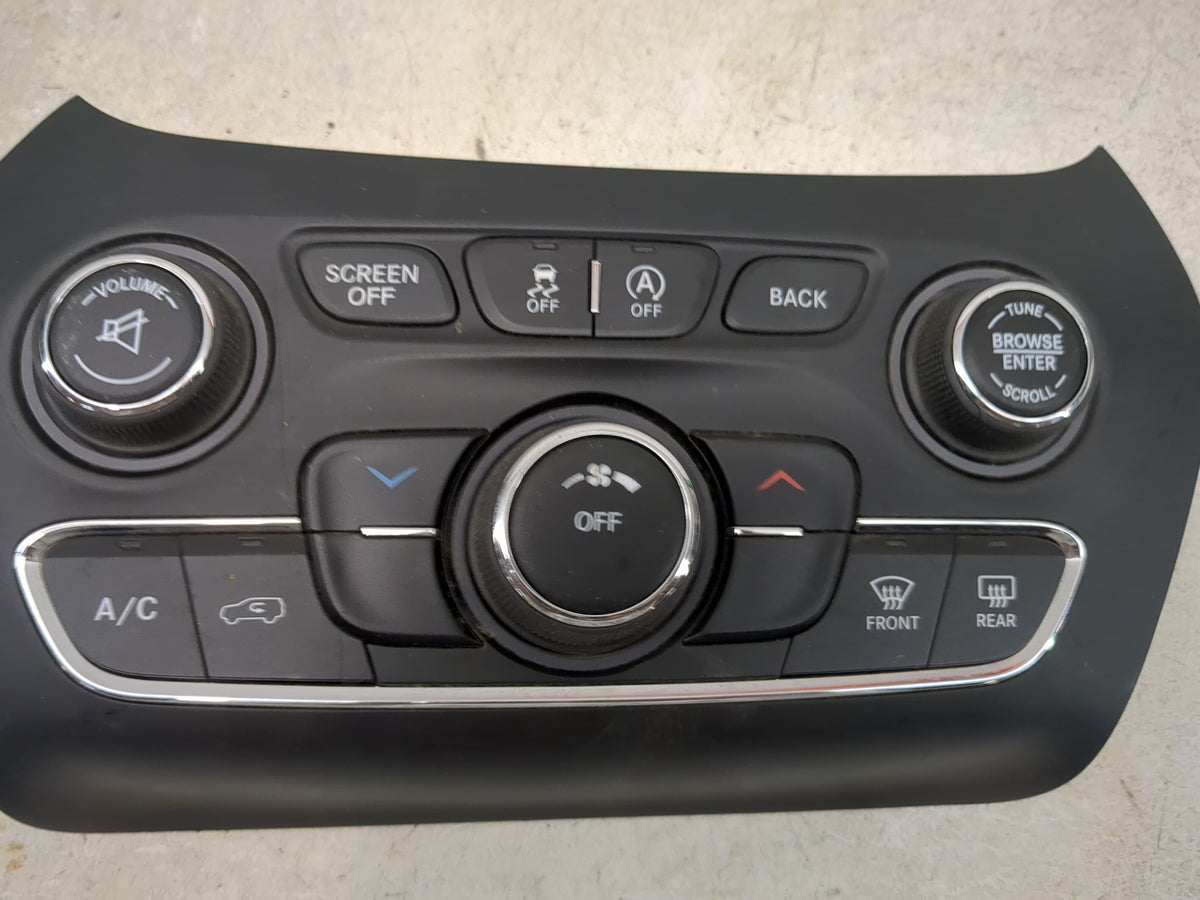 2015-2018 Jeep Cherokee Climate Control Module Temperature AC/Heater Replacement P/N:68249518AB Fits Fits 2015 2016 2017 201