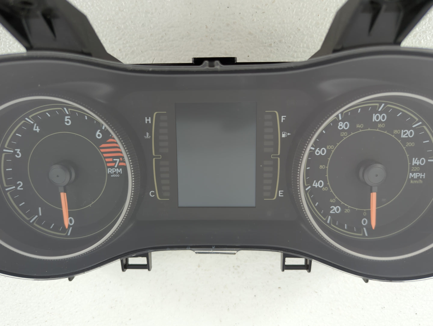2016 Jeep Cherokee Instrument Cluster Speedometer Gauges P/N:P68274069AC P68274070AC, P68274069AB Fits OEM Used Auto Parts -