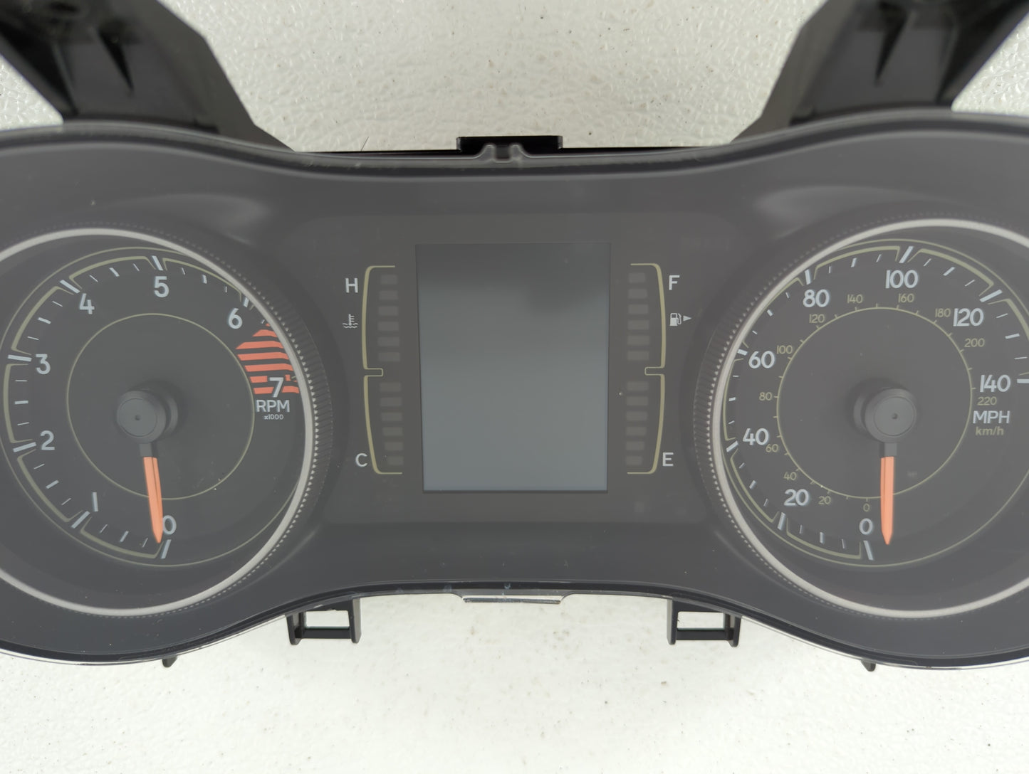 2016 Jeep Cherokee Instrument Cluster Speedometer Gauges P/N:P68274069AC P68274070AC, P68274069AB Fits OEM Used Auto Parts -