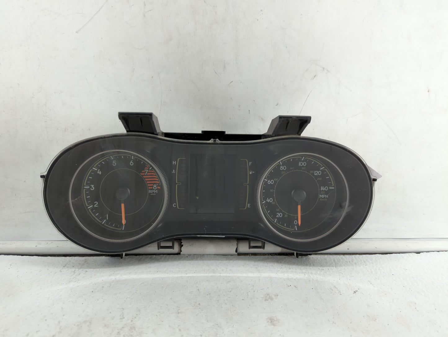 2016 Jeep Cherokee Instrument Cluster Speedometer Gauges P/N:P68274080AB P68274080AC Fits OEM Used Auto Parts - Oemusedautop