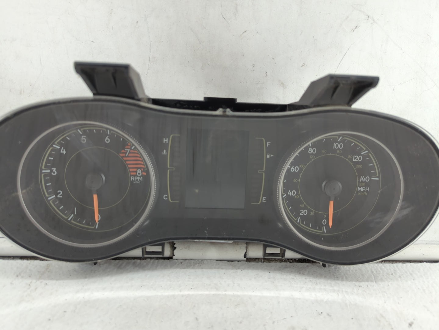 2016 Jeep Cherokee Instrument Cluster Speedometer Gauges P/N:P68274080AB P68274080AC Fits OEM Used Auto Parts - Oemusedautop