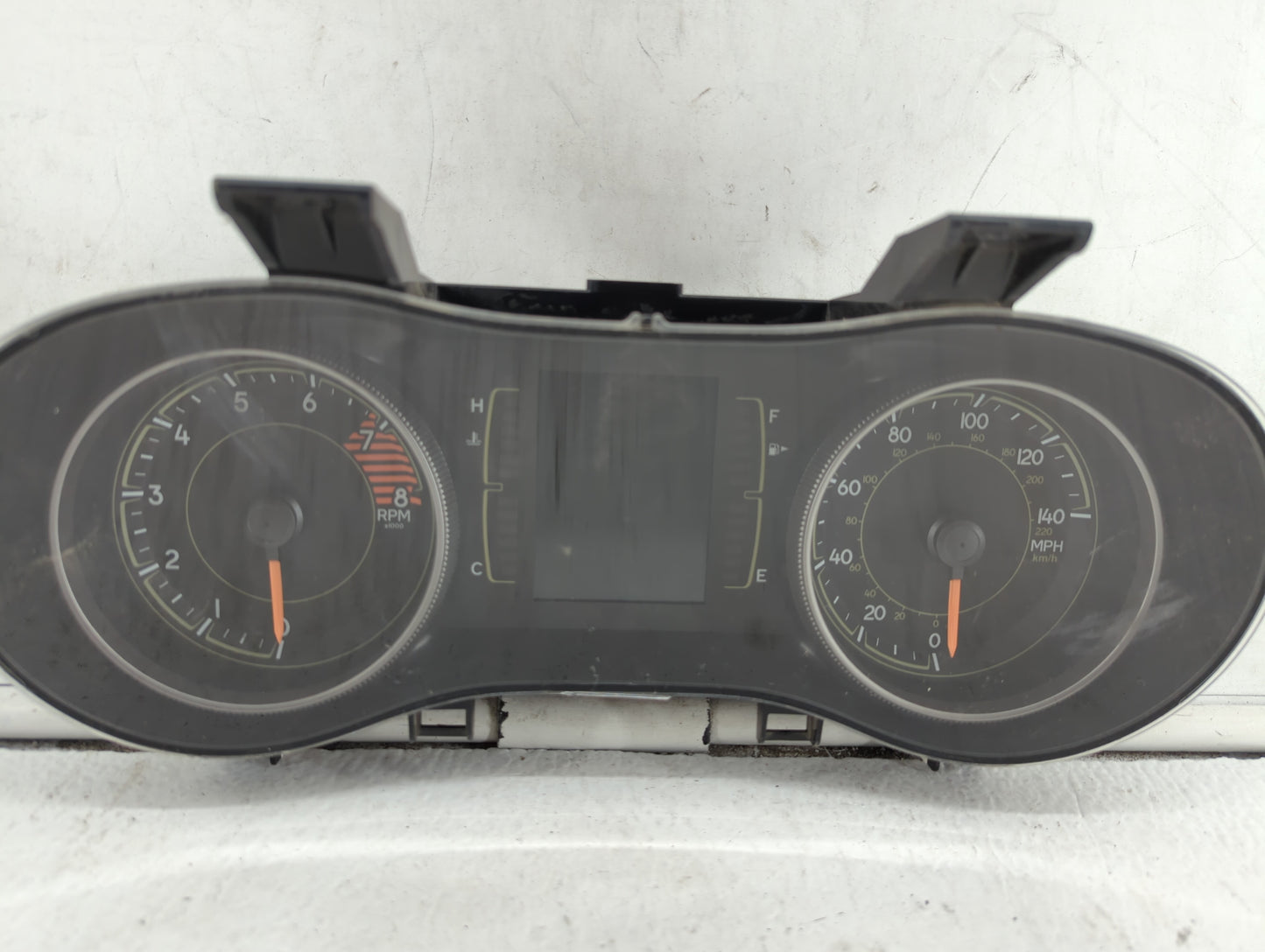 2016 Jeep Cherokee Instrument Cluster Speedometer Gauges P/N:P68274080AB P68274080AC Fits OEM Used Auto Parts - Oemusedautop