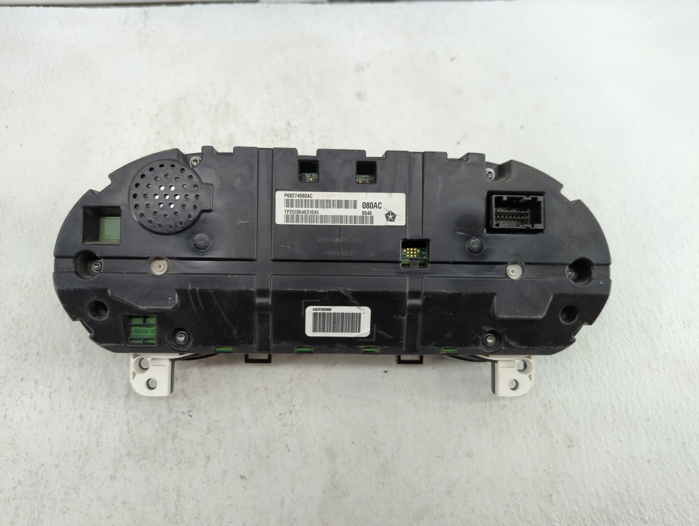 2016 Jeep Cherokee Instrument Cluster Speedometer Gauges P/N:P68274080AB P68274080AC Fits OEM Used Auto Parts - Oemusedautop