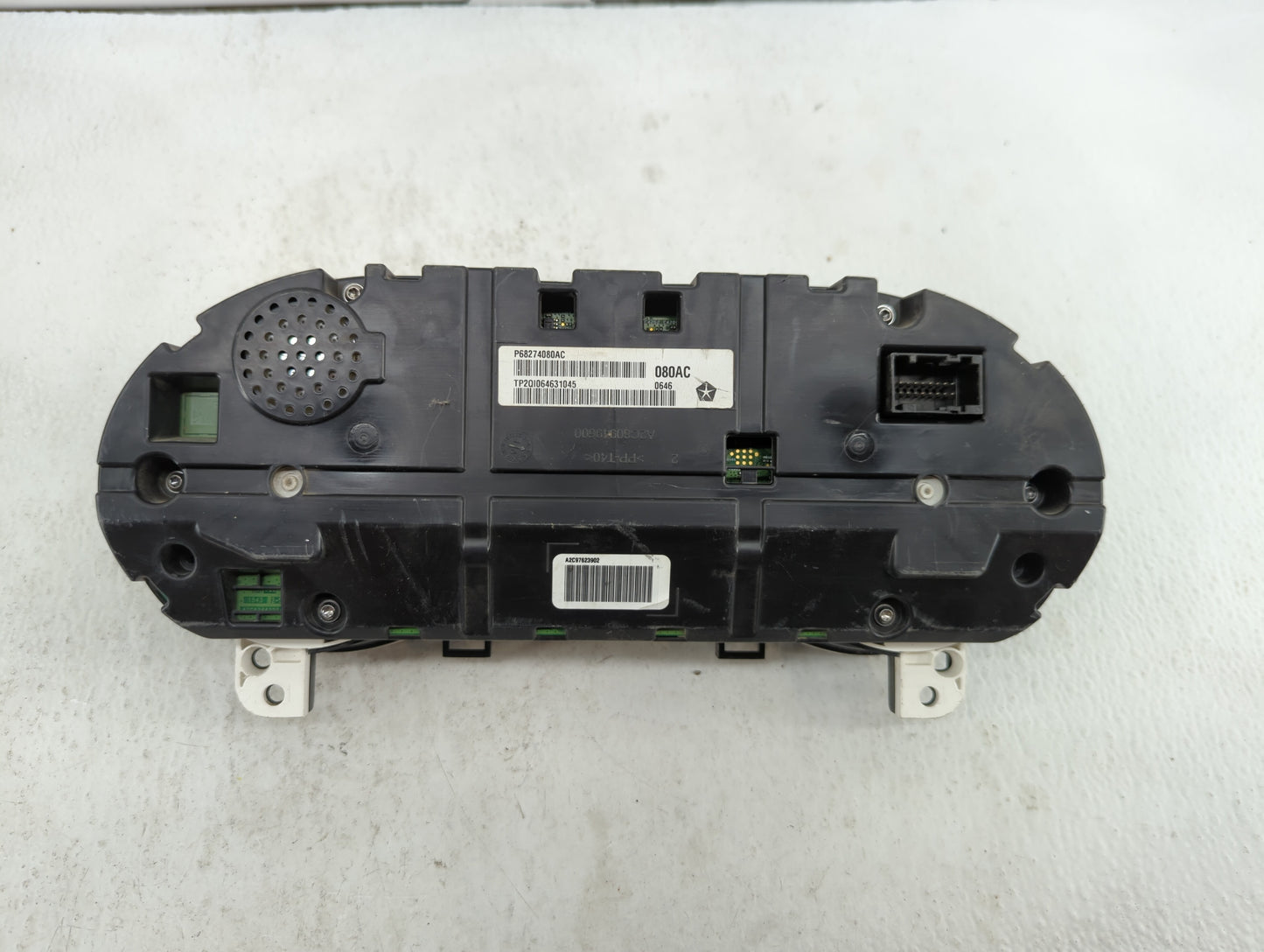 2016 Jeep Cherokee Instrument Cluster Speedometer Gauges P/N:P68274080AB P68274080AC Fits OEM Used Auto Parts - Oemusedautop