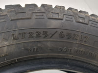 Used Tire 225/65R17 GOODYEAR WRANGLER 107/103S - Tread Depth 12/32 - Oemusedautoparts1.com