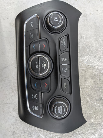 compare product 2015-2018 Jeep Cherokee Climate Control Module Temperature AC/Heater Replacement P/N:68293527AA Fits Fits 2015 2016 2017 2018 OEM Used Auto Parts