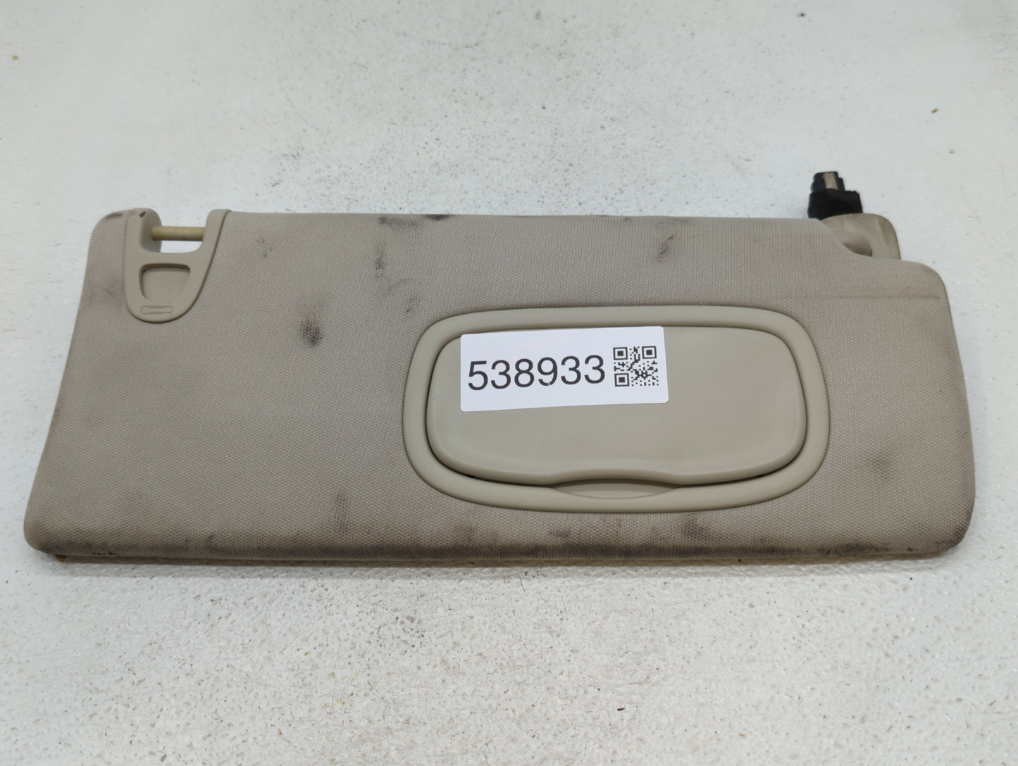 2014-2018 Jeep Cherokee Sun Visor Shade Replacement Passenger Right Mirror Fits Fits 2014 2015 2016 2017 2018 OEM Used Auto 