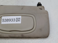 2014-2018 Jeep Cherokee Sun Visor Shade Replacement Passenger Right Mirror Fits Fits 2014 2015 2016 2017 2018 OEM Used Auto 
