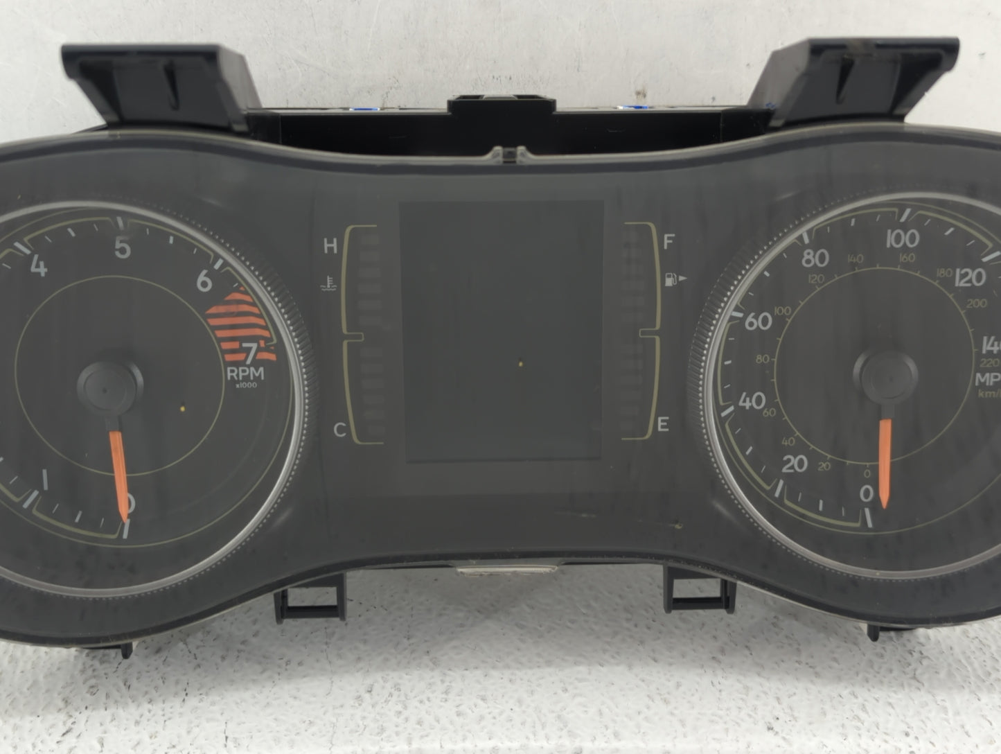 2016 Jeep Cherokee Instrument Cluster Speedometer Gauges P/N:P68274069AC P68274070AC, P68274069AB Fits OEM Used Auto Parts -