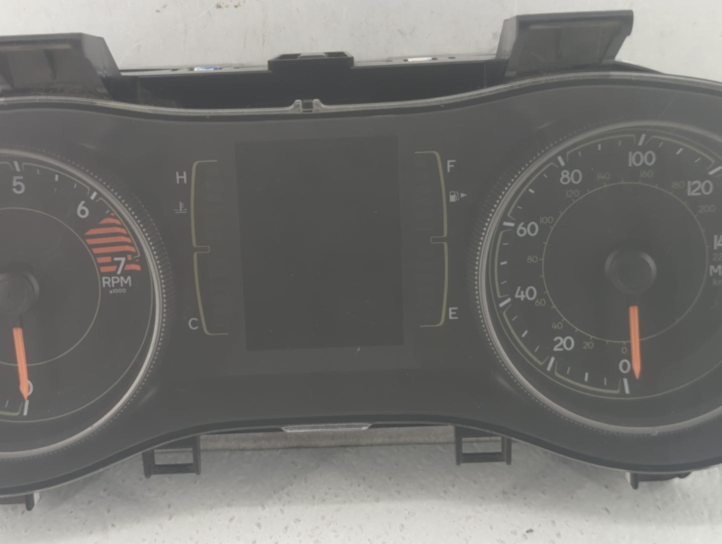 2016 Jeep Cherokee Instrument Cluster Speedometer Gauges P/N:P68274069AC Fits OEM Used Auto Parts - Oemusedautoparts1.com