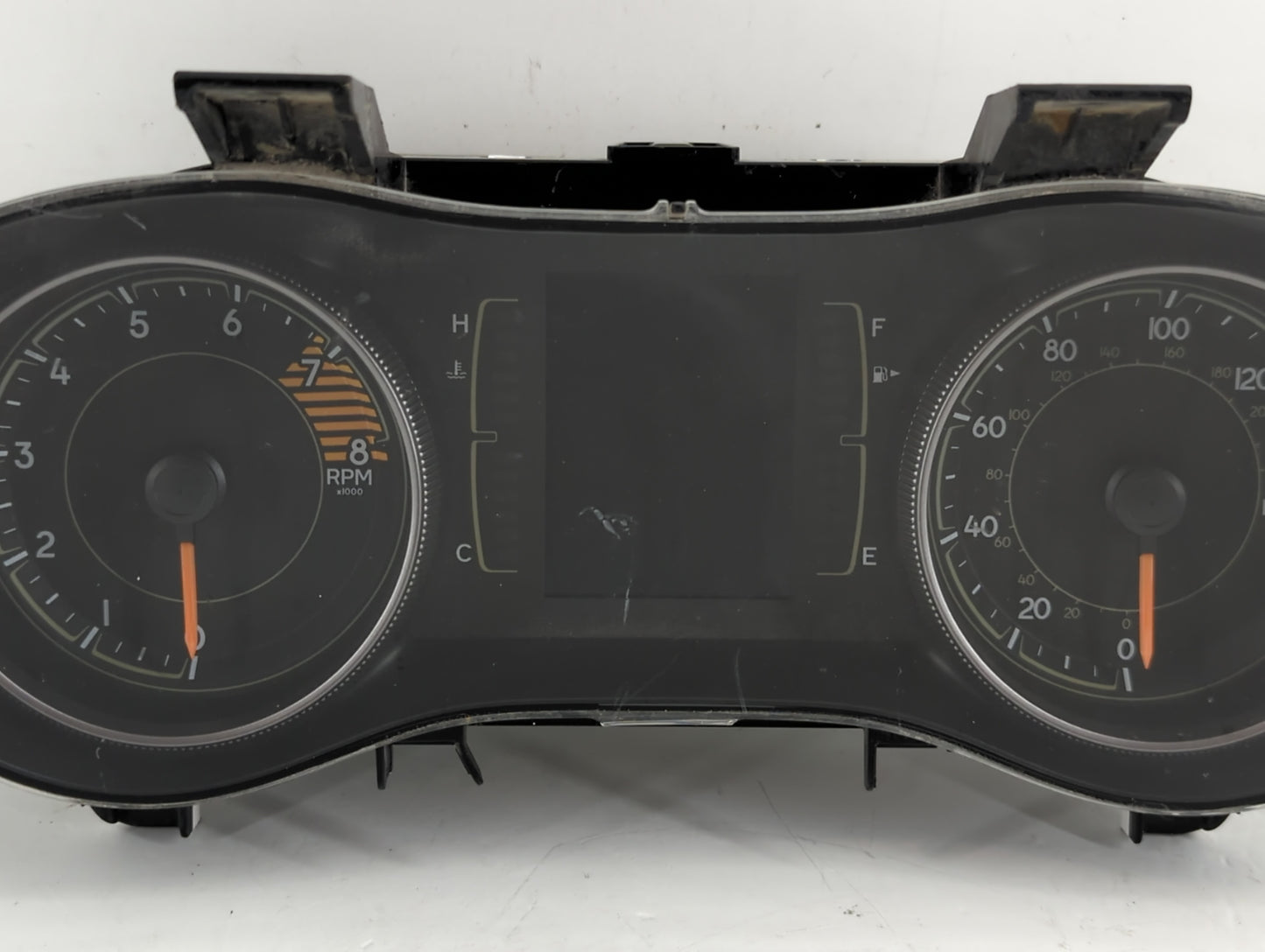 2016 Jeep Cherokee Instrument Cluster Speedometer Gauges P/N:P68274080AC Fits OEM Used Auto Parts - Oemusedautoparts1.com