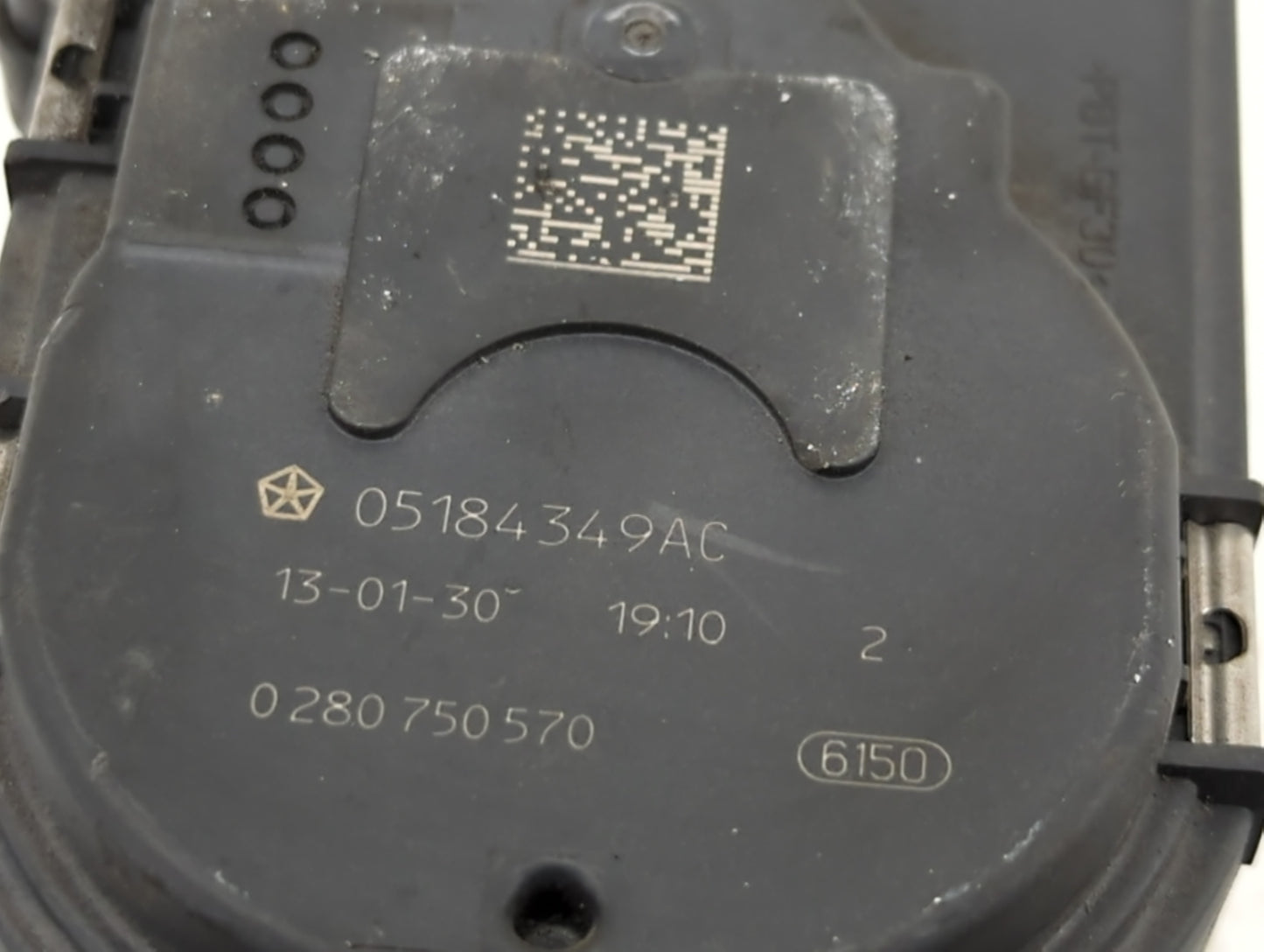 2014-2019 Jeep Cherokee Throttle Body P/N:0 280 750 570 05184349AC Fits Fits 2014 2015 2016 2017 2018 2019 2020 2021 2022 OE