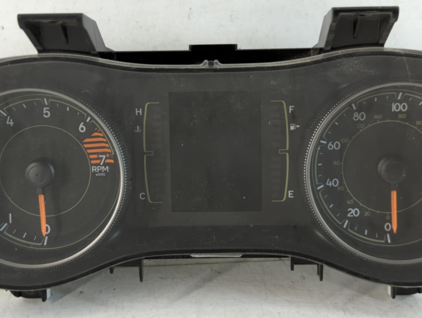 2016 Jeep Cherokee Instrument Cluster Speedometer Gauges P/N:P68274069AC Fits OEM Used Auto Parts - Oemusedautoparts1.com