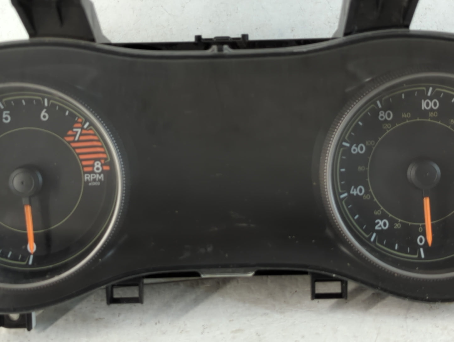 2016 Jeep Cherokee Instrument Cluster Speedometer Gauges P/N:P68274106AC Fits OEM Used Auto Parts - Oemusedautoparts1.com