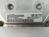 2016-2017 Jeep Cherokee PCM Engine Control Computer ECU ECM PCU OEM P/N:6818770 P68259137AA Fits Fits 2016 2017 OEM Used Aut