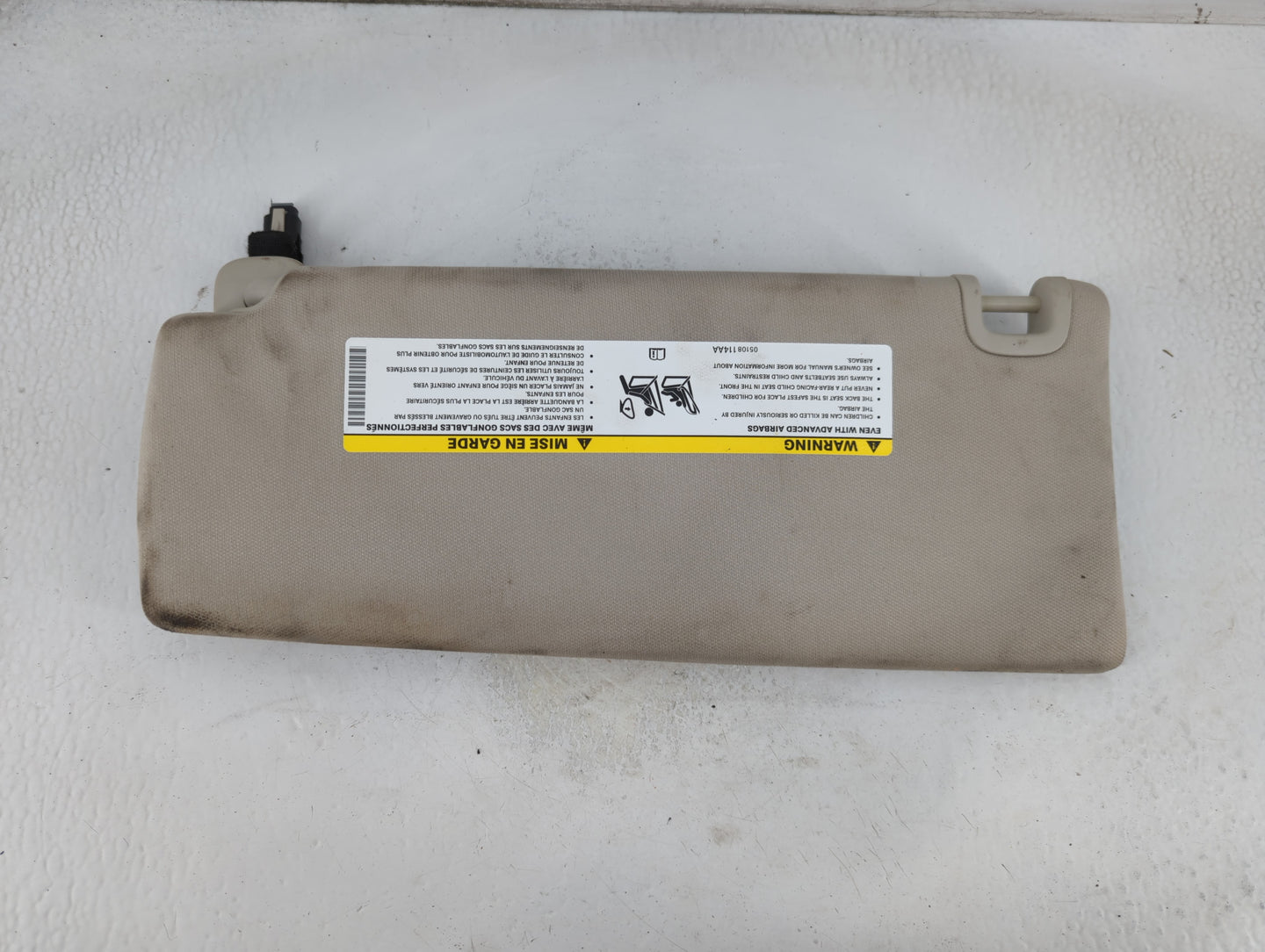 2014-2018 Jeep Cherokee Sun Visor Shade Replacement Driver Left Mirror Fits Fits 2014 2015 2016 2017 2018 OEM Used Auto Part