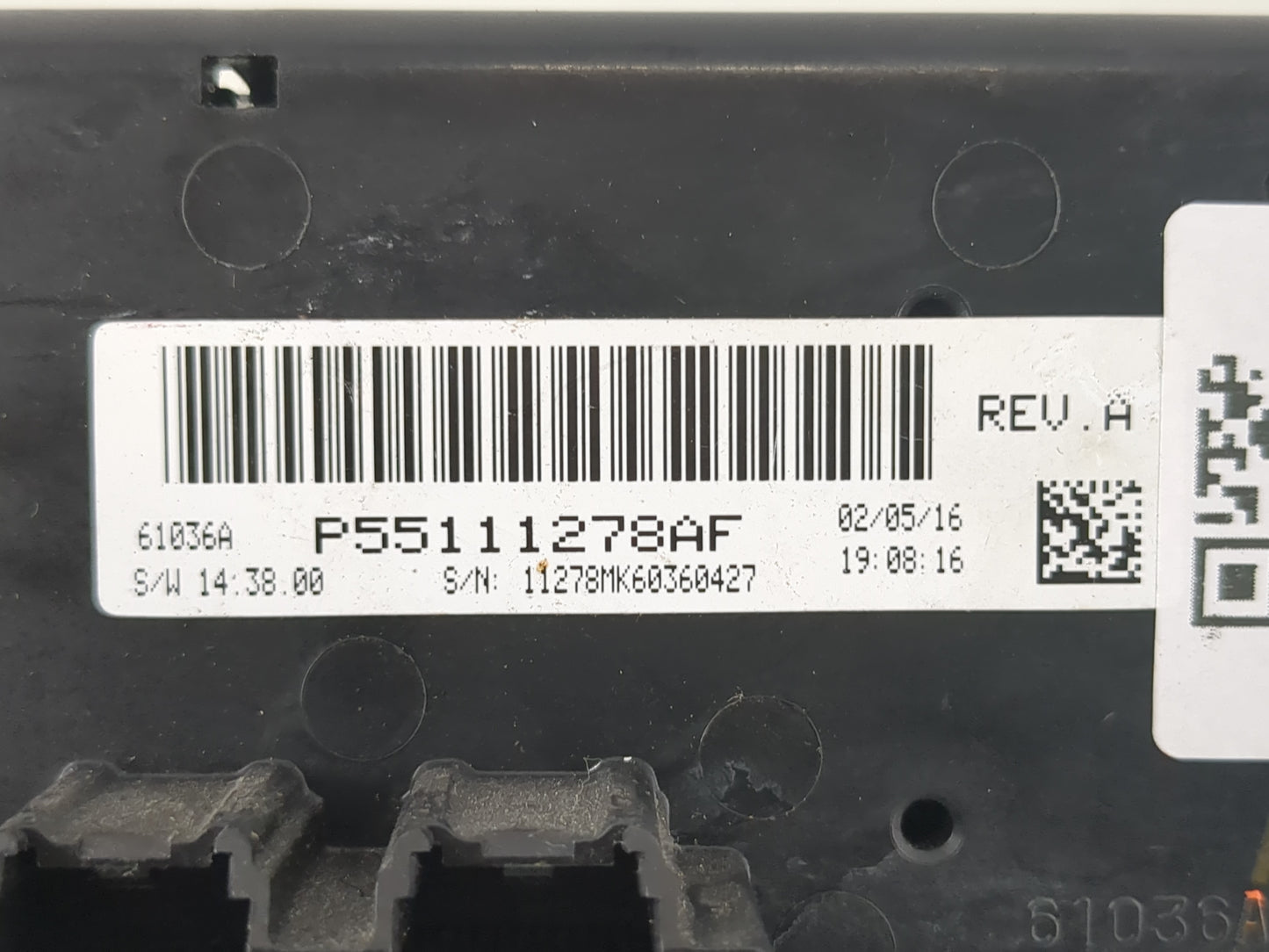 2016 Jeep Compass Climate Control Module Temperature AC/Heater Replacement P/N:P55111278AF Fits Fits 2011 2012 2013 2014 201