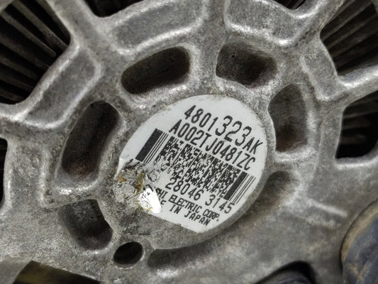 2016 Jeep Compass Alternator Replacement Generator Charging Assembly Engine OEM P/N:4801323AK Fits OEM Used Auto Parts