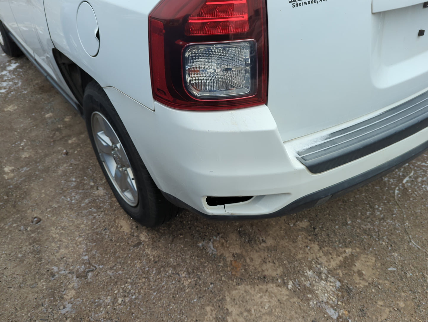 2016 Jeep Compass Rear Bumper Assembly Oem 1281007 - Oemusedautoparts1.com