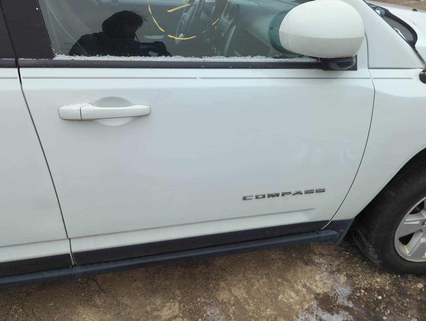 2011-2017 Jeep Compass Passenger Front Door Oem 1281071 - Oemusedautoparts1.com