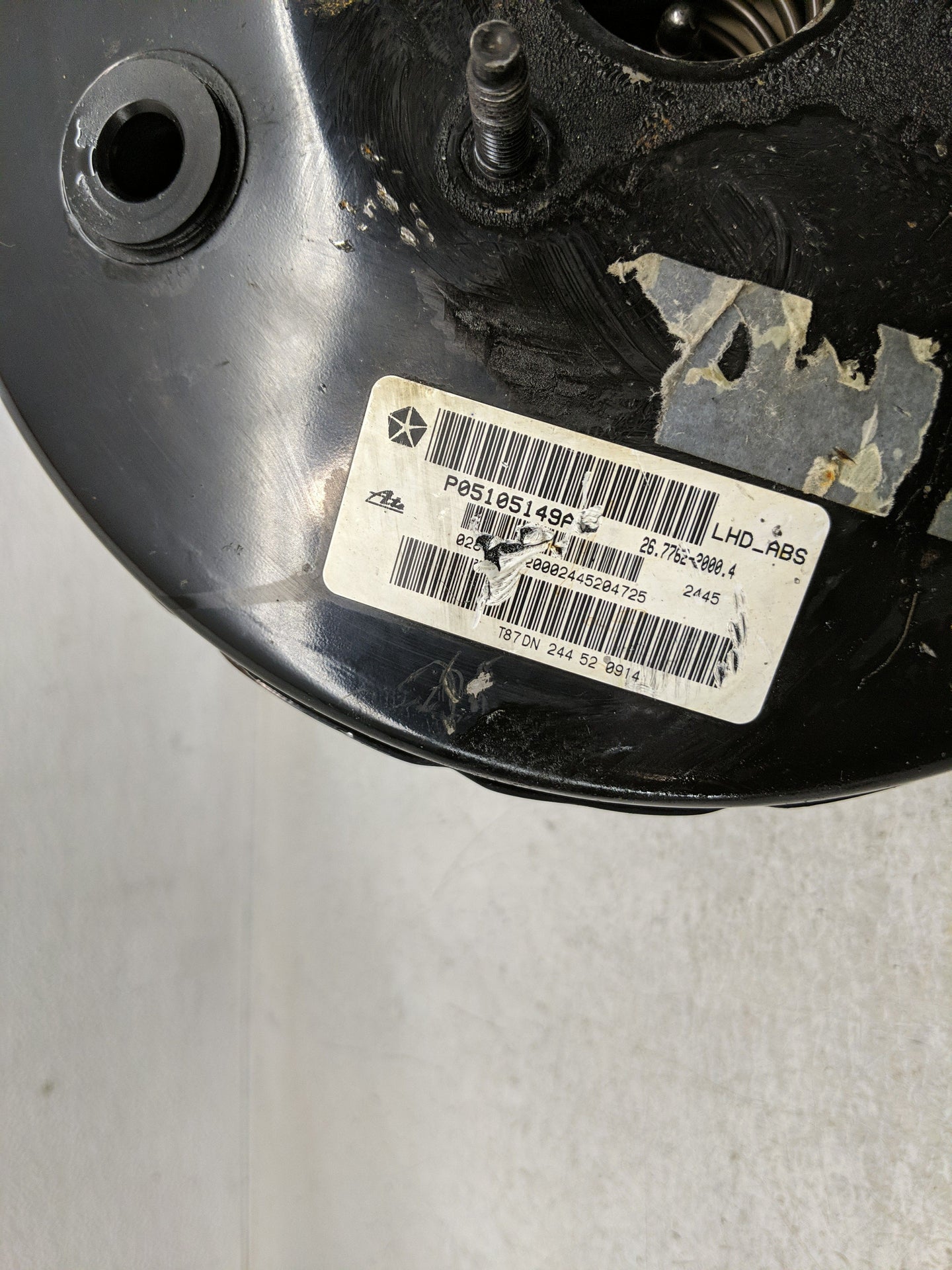 Jeep Compass Power Brake Booster Oem 1299608 - Oemusedautoparts1.com