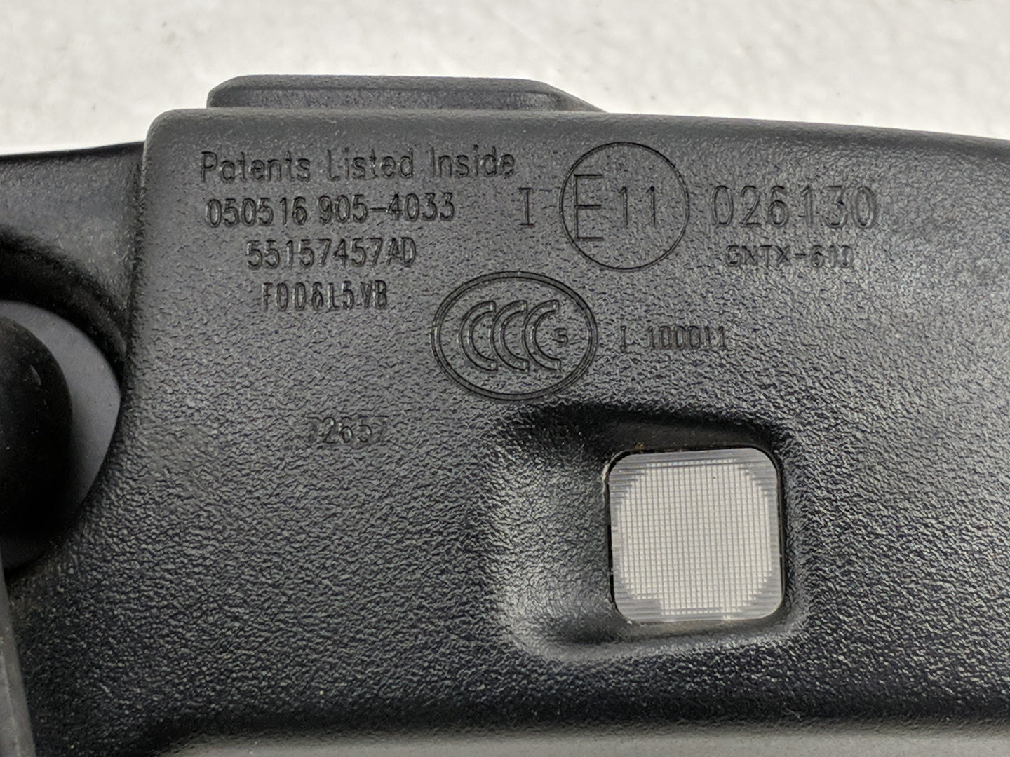 2016 Jeep Compass Interior Rear View Mirror Replacement OEM P/N:55157457AD E11026130 Fits OEM Used Auto Parts - Oemusedautop