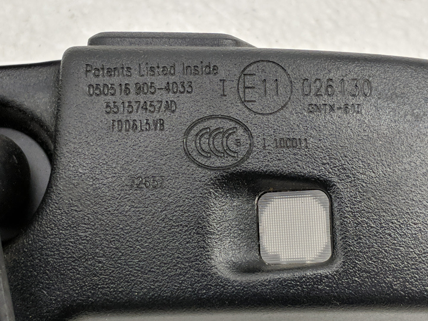 2016 Jeep Compass Interior Rear View Mirror Replacement OEM P/N:55157457AD E11026130 Fits OEM Used Auto Parts - Oemusedautop