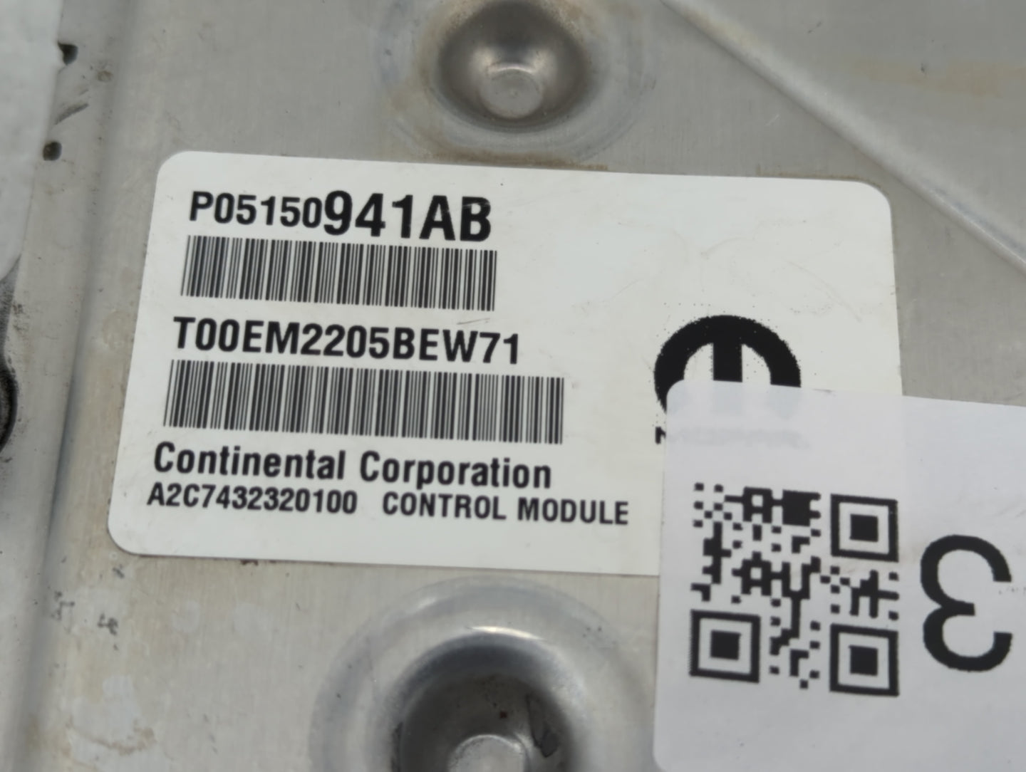 2013-2017 Jeep Compass PCM Engine Control Computer ECU ECM PCU OEM P/N:05150941AB Fits Fits 2013 2014 2015 2016 2017 OEM Use