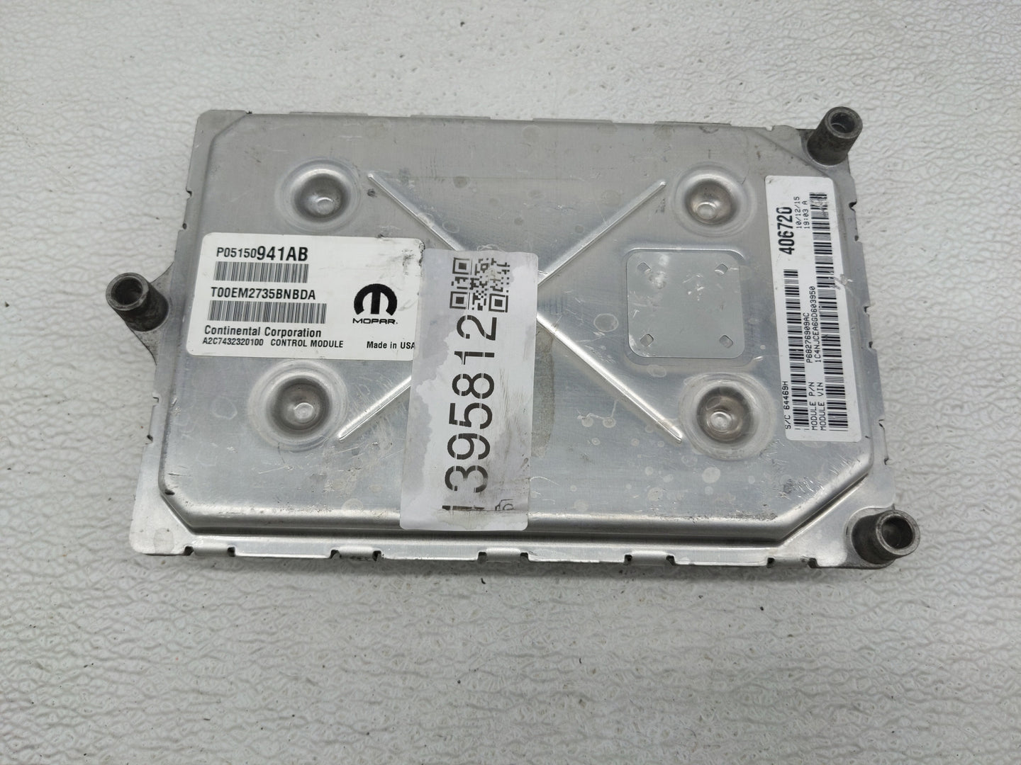 2013-2017 Jeep Compass PCM Engine Control Computer ECU ECM PCU OEM P/N:P05150941AB Fits Fits 2013 2014 2015 2016 2017 OEM Us