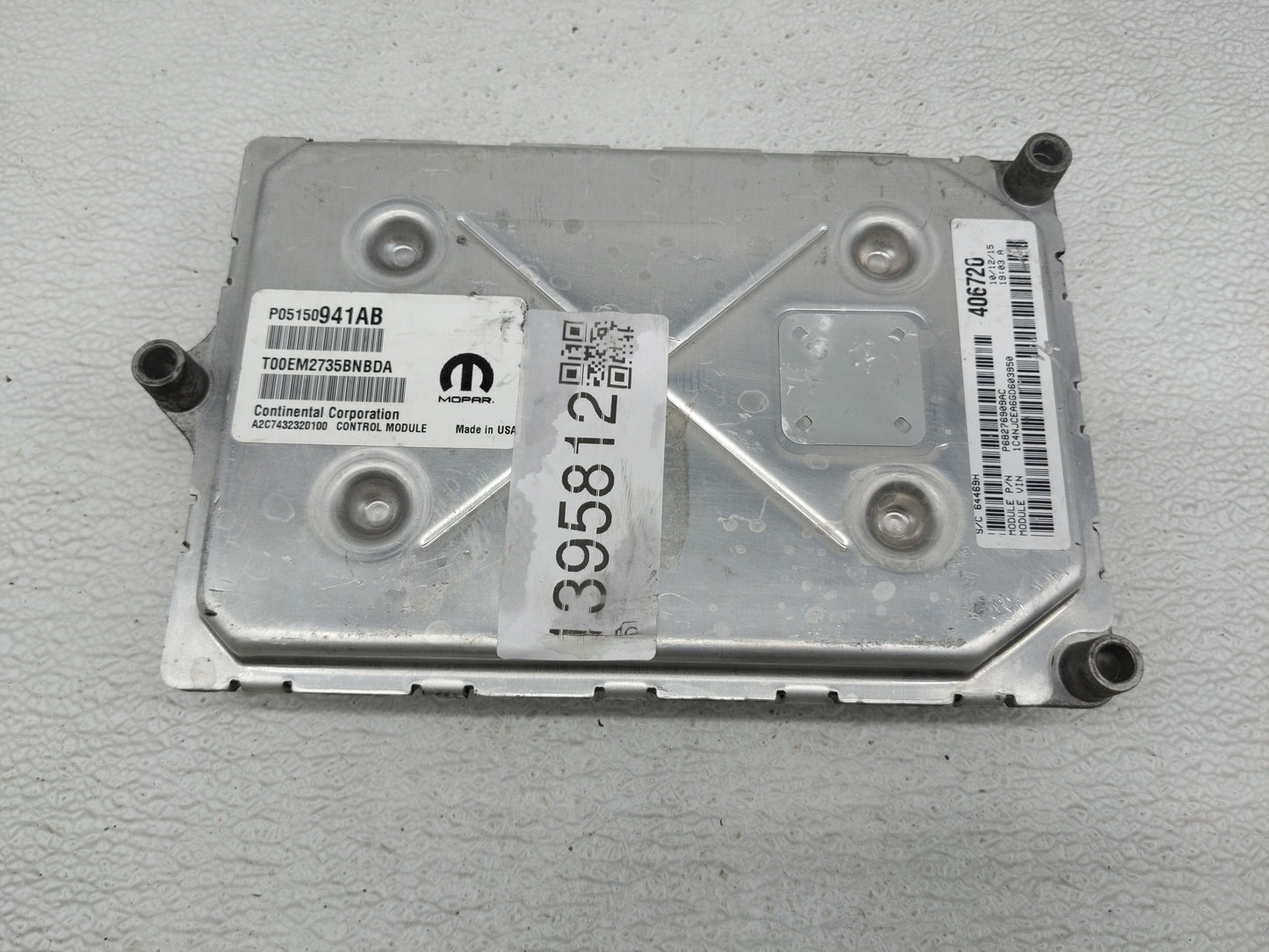 2013-2017 Jeep Compass PCM Engine Control Computer ECU ECM PCU OEM P/N:P05150941AB Fits Fits 2013 2014 2015 2016 2017 OEM Us