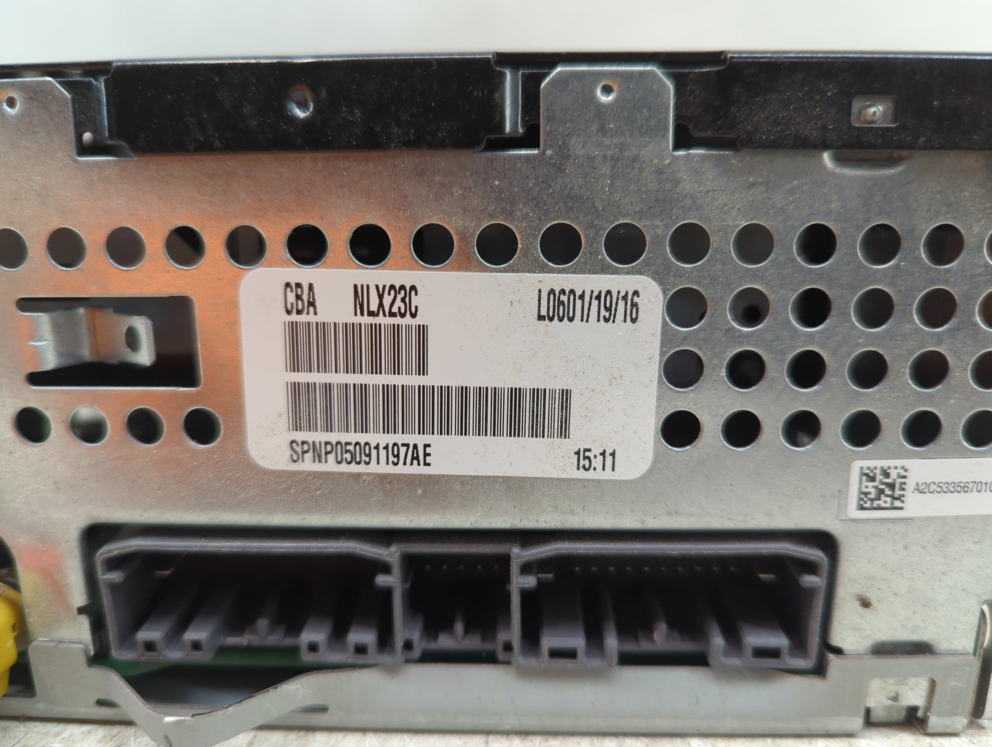 2012-2017 Jeep Compass Radio AM FM Cd Player Receiver Replacement P/N:P05091197AE Fits Fits 2012 2013 2014 2015 2016 2017 OE