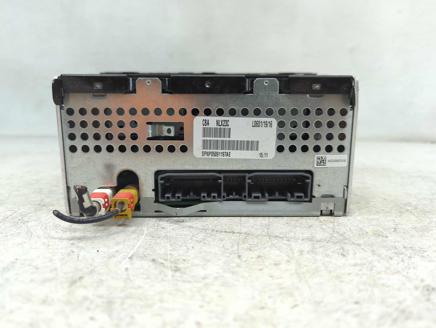 2012-2017 Jeep Compass Radio AM FM Cd Player Receiver Replacement P/N:P05091197AE Fits Fits 2012 2013 2014 2015 2016 2017 OE