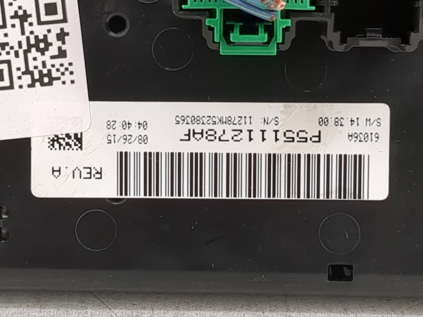 2016 Jeep Compass Climate Control Module Temperature AC/Heater Replacement P/N:P55111278AF Fits Fits 2011 2012 2013 2014 201