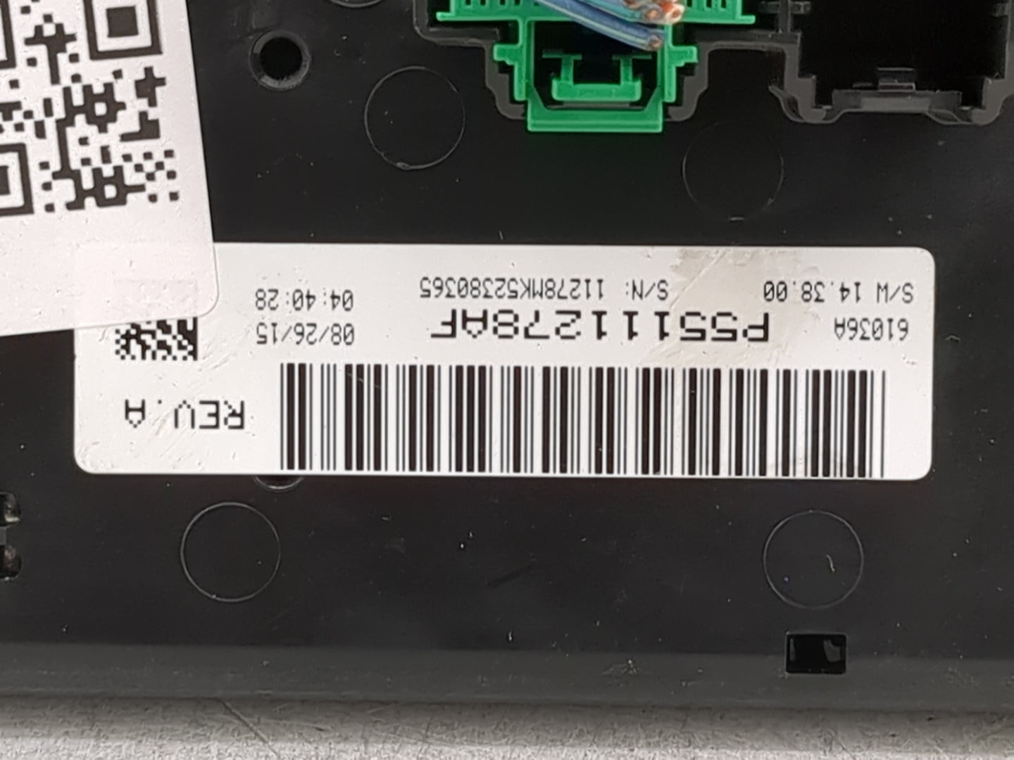 2016 Jeep Compass Climate Control Module Temperature AC/Heater Replacement P/N:P55111278AF Fits Fits 2011 2012 2013 2014 201